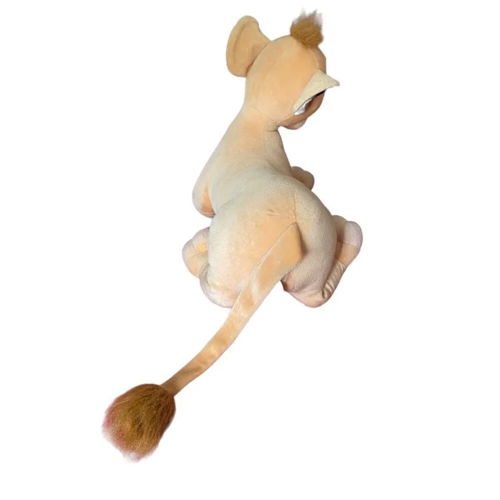 Disney vintage Simba lion king large stuffed animal/plush 19 x 20